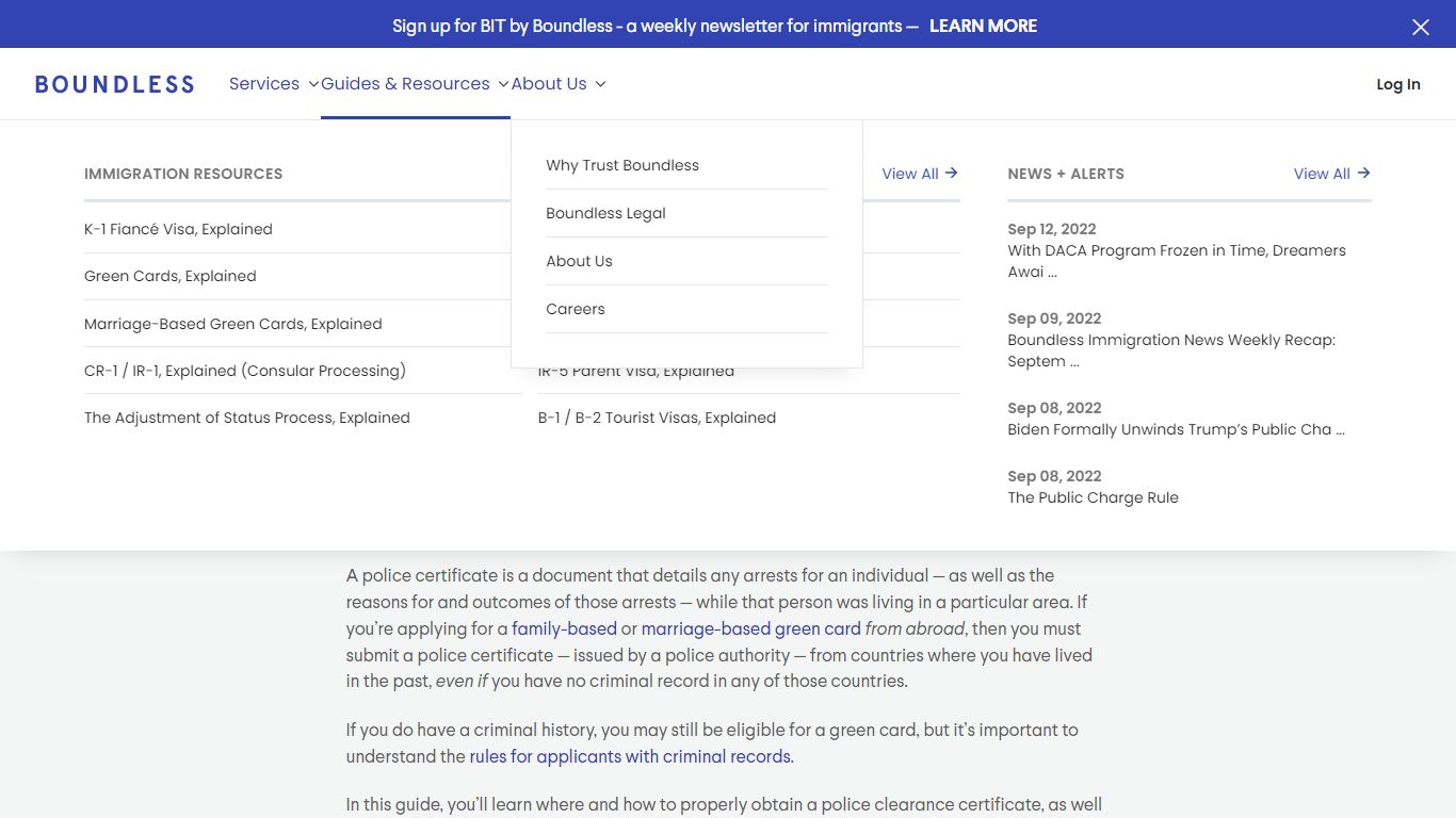 How to Obtain a Police Clearance Certificate - Boundless